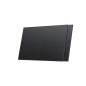 Preview: Panneau solaire rigide EcoFlow 400W – vue latérale avec structure des cellules visible